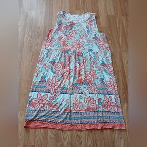 J. Jill Floral Sleeveless Dress